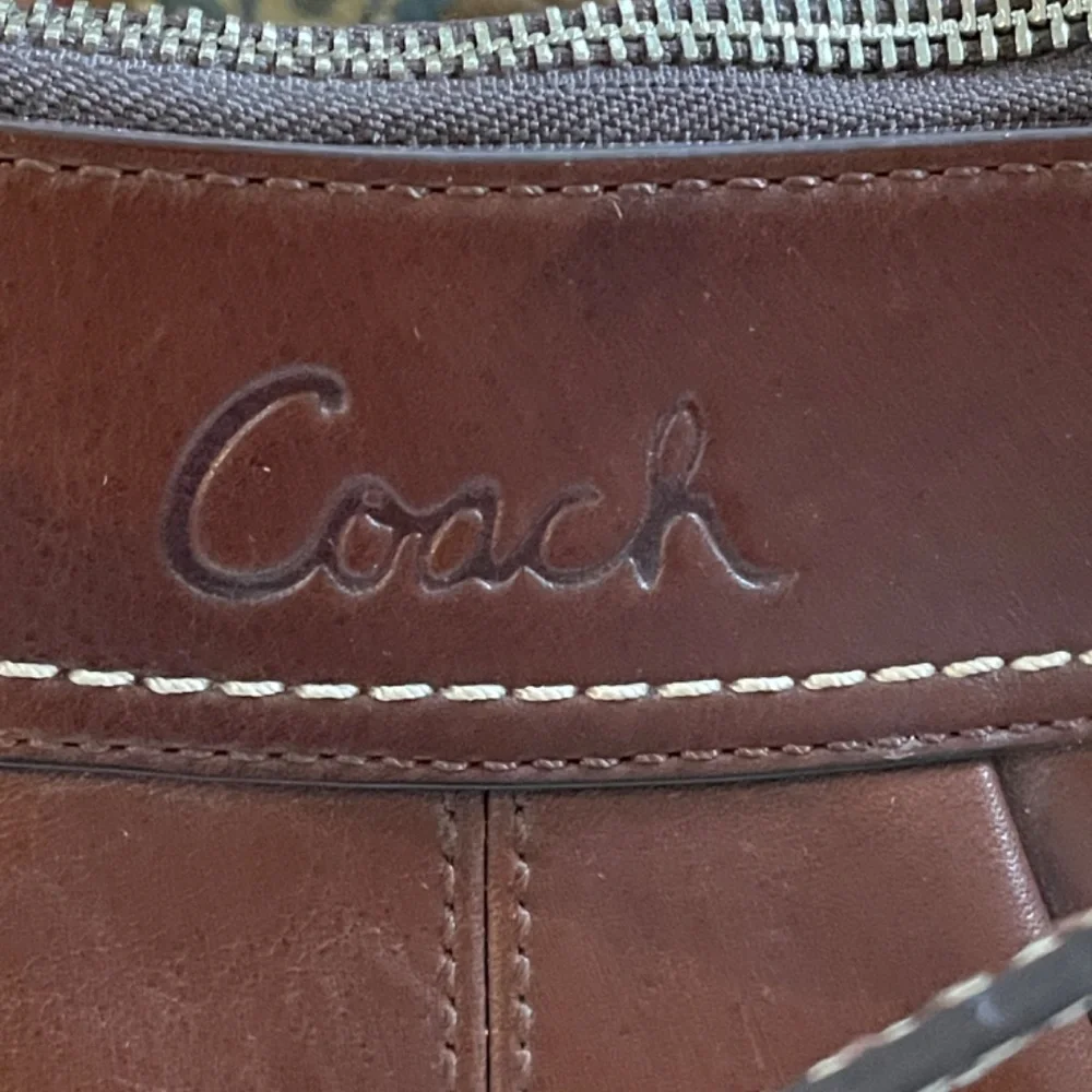 Coach Brown Leather Handbag - Picture 6 of 9